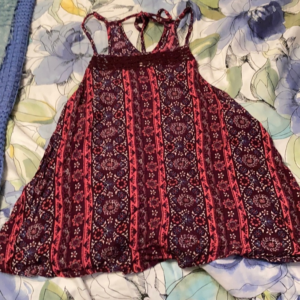 Hollister Patterned Tank Top